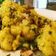 Curried Cauliflower with Toasted Walnuts