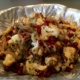 Roasted Cauliflower with Caramelized Onions & Pomegranate