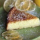 Lemon Olive Oil Cake with Lemon Syrup & Crushed Pistachios