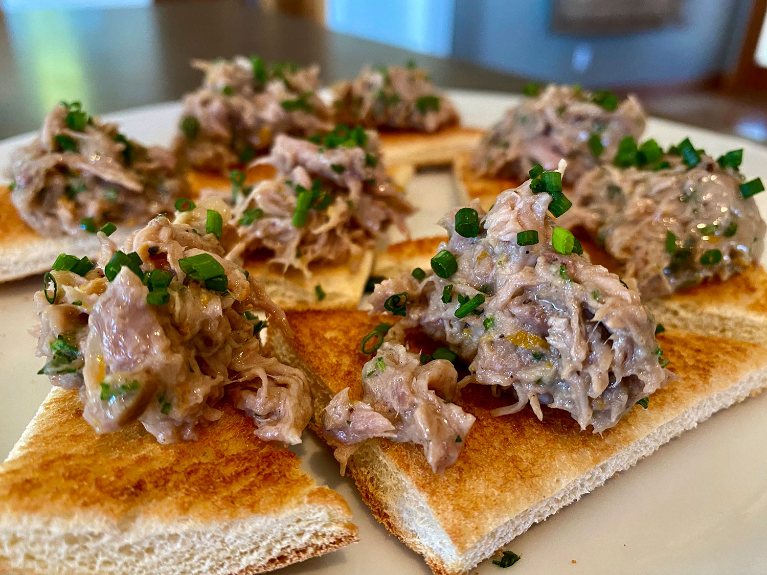 duck rillettes