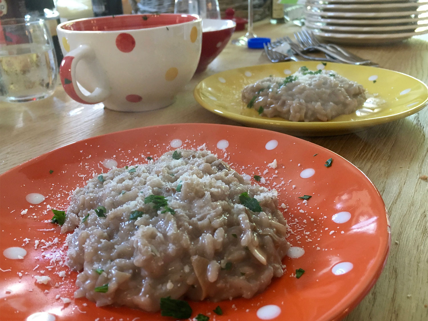 Risotto with Four Cheeses